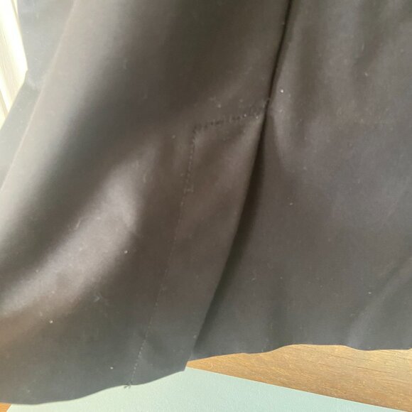 Mango - Belted Black Knee length dress - Size 12 - Picture 7 of 10